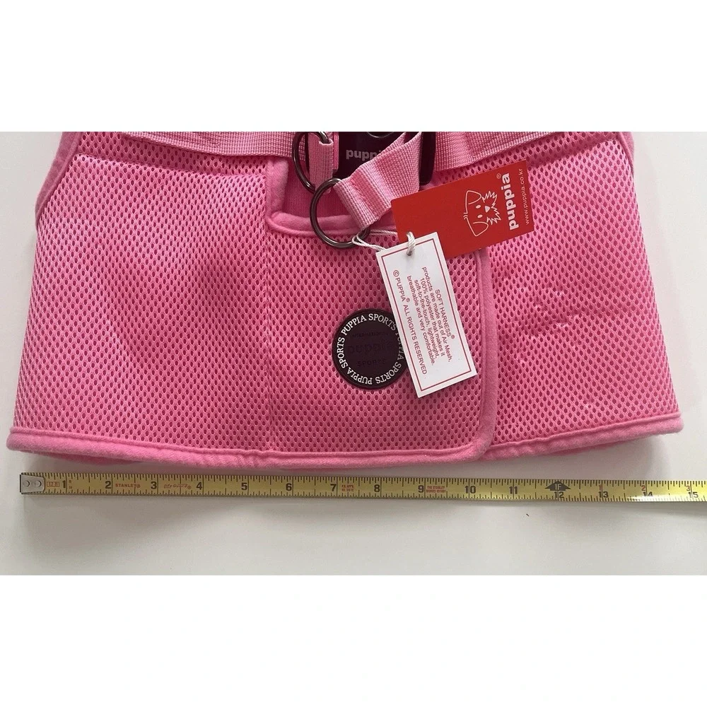 NWT Puppia‎ Soft Vest Harness B Size 3L/3XL Pink Dog Harness Mesh SKU: PAHA-AH30